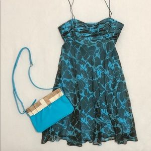 Milly! Flowy 100% silk dress brunch or 🏖 perfect